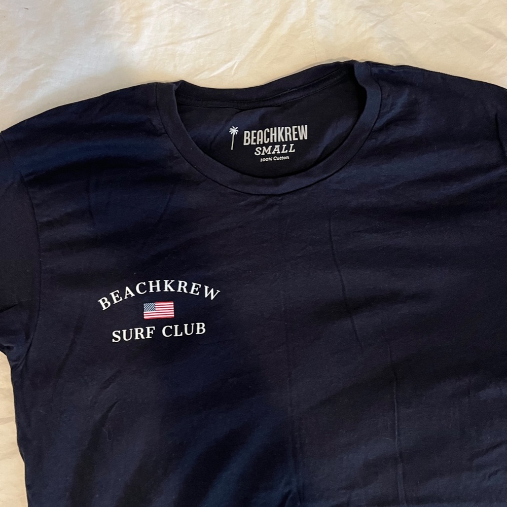 Beachkrew Surfclub Tee - small, medium or X-large